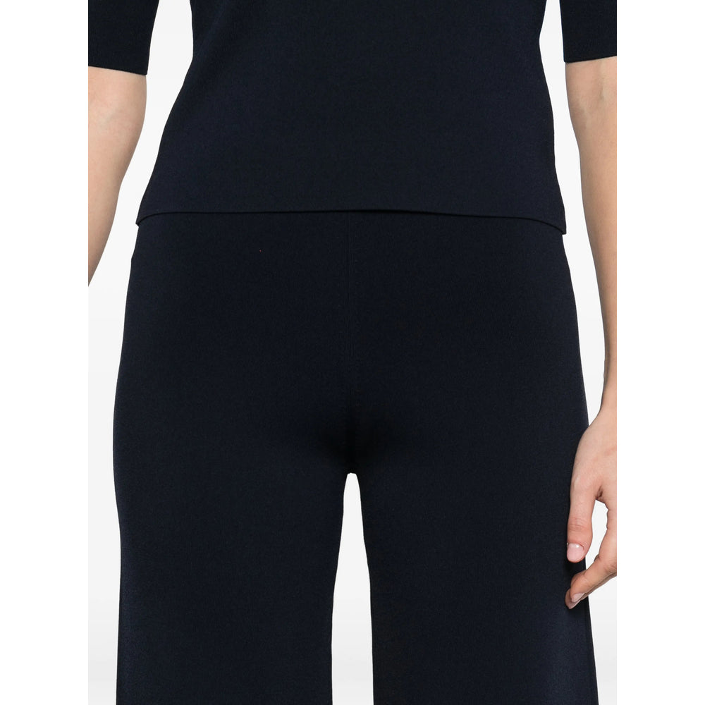 Max Mara Max Mara Blue Trousers - High-Waisted Trousers Women