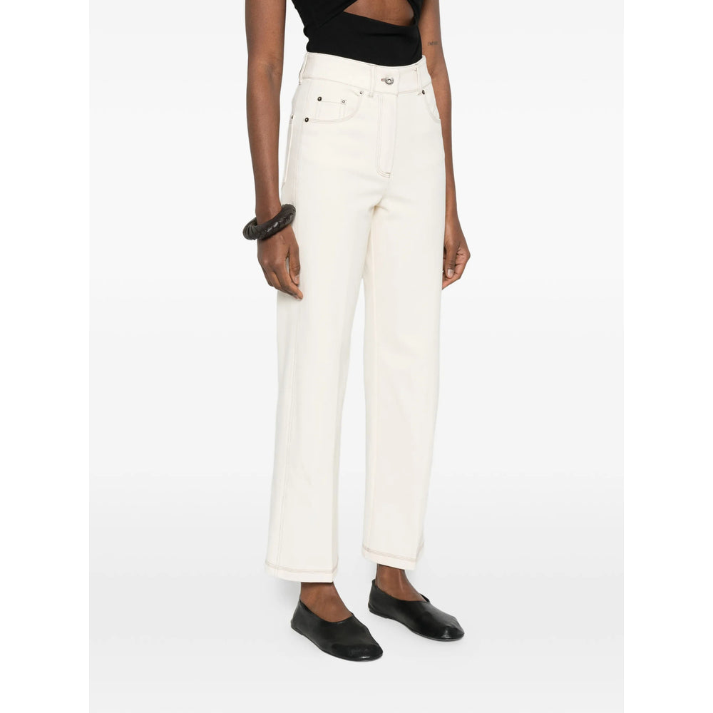 Max Mara Max Mara Neutrals Trousers - Straight Trousers Women