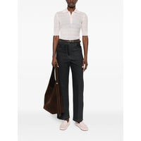Max Mara Max Mara Blue Trousers - High-Waisted Trousers Women