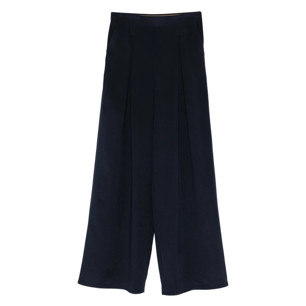 Max Mara Max Mara Blue Trousers - Palazzo Pants Women
