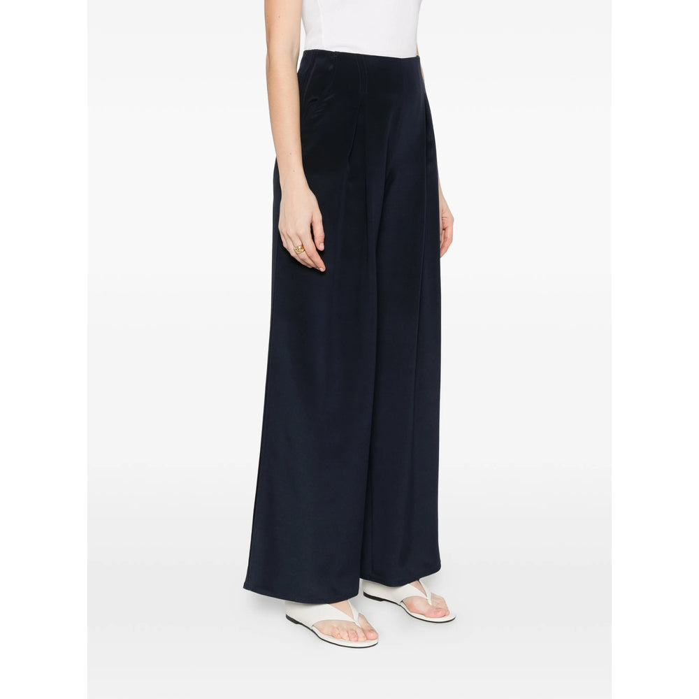 Max Mara Max Mara Blue Trousers - Palazzo Pants Women