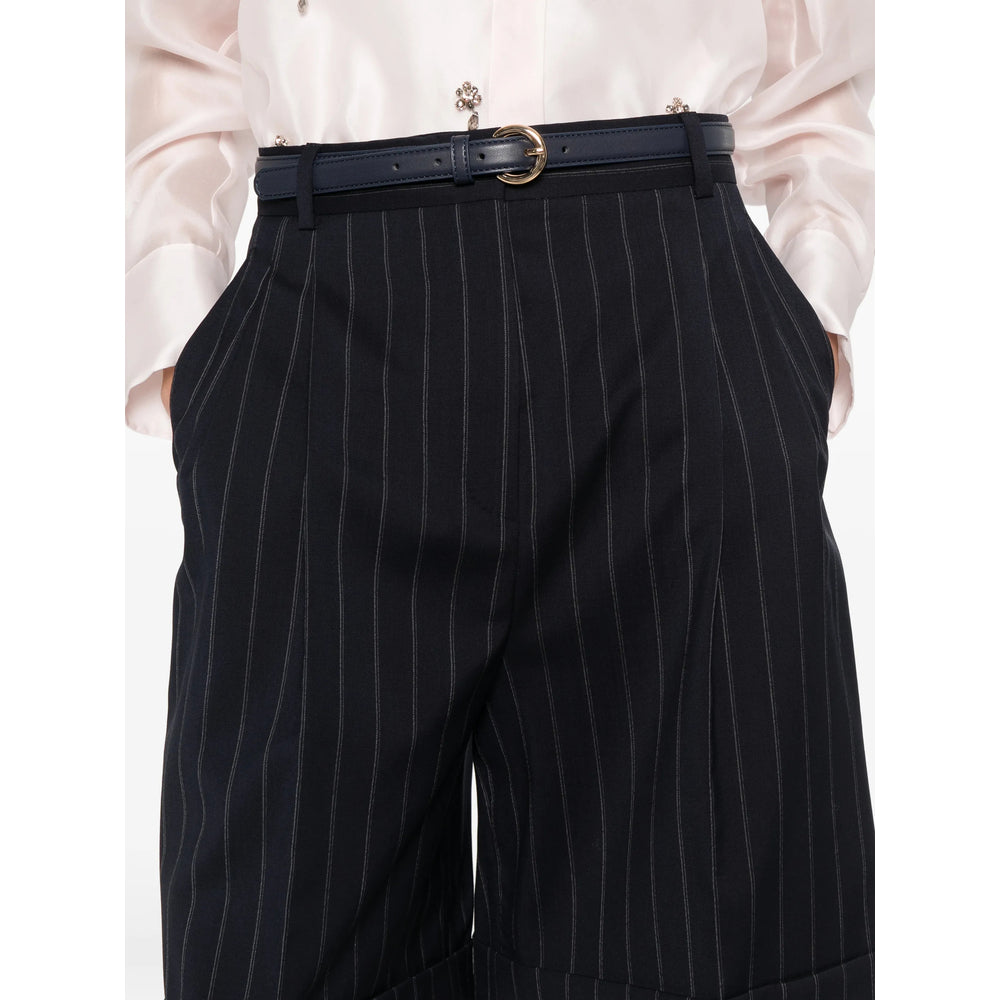 Max Mara Studio Blue Shorts - Tailored Shorts Women