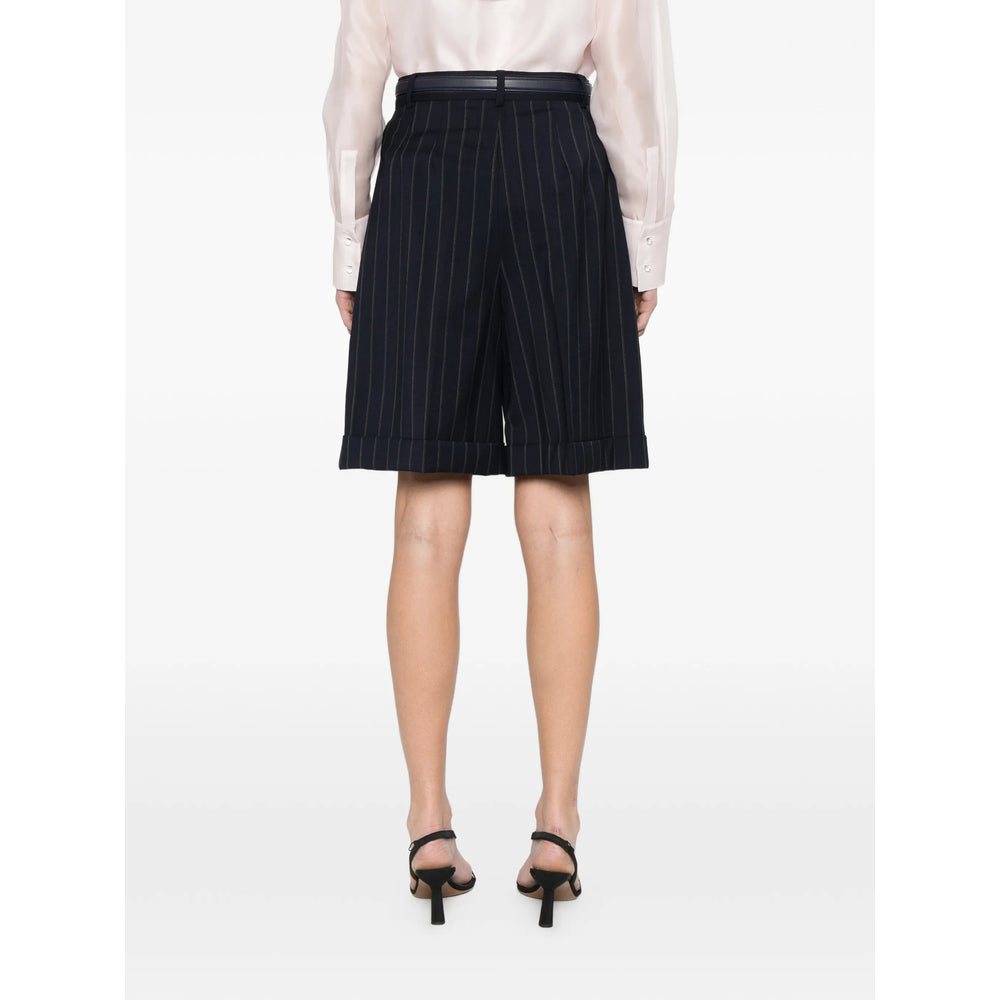 Max Mara Studio Blue Shorts - Tailored Shorts Women