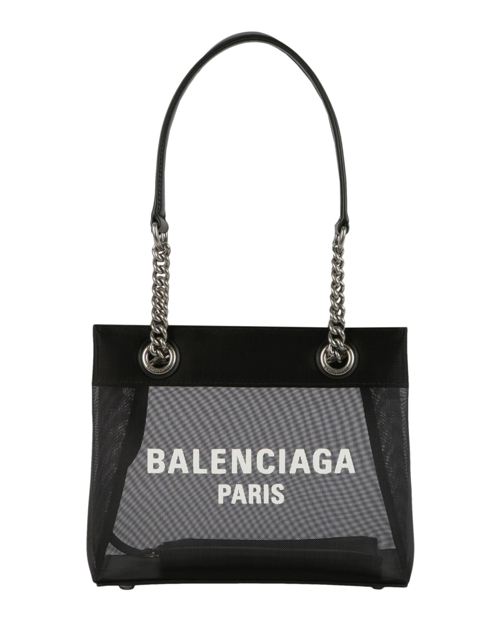 Balenciaga Womens Small Duty Free Mesh Tote