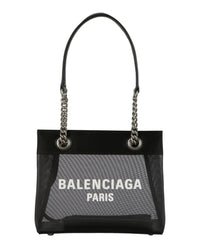 Balenciaga Womens Small Duty Free Mesh Tote