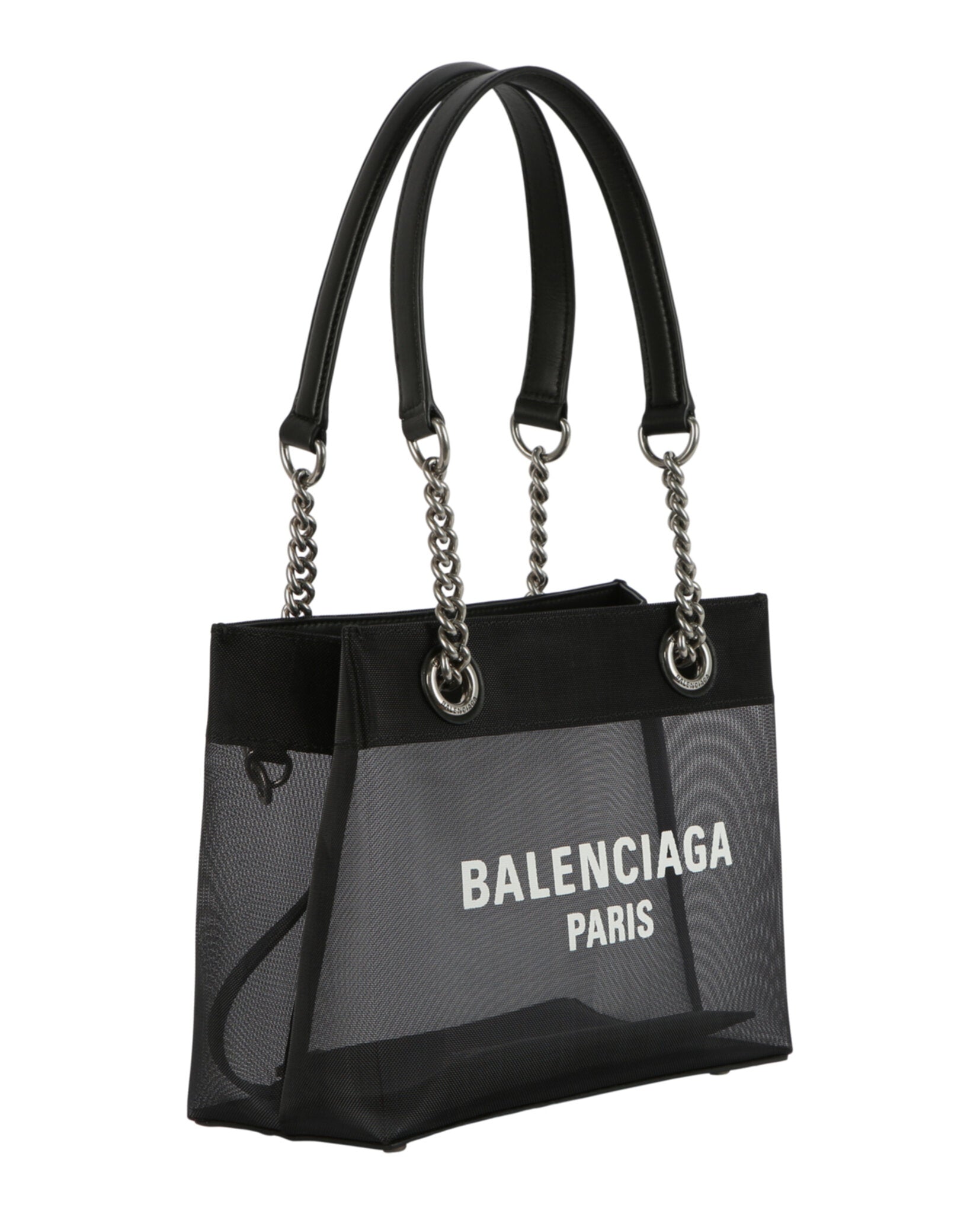 Balenciaga Womens Small Duty Free Mesh Tote