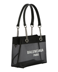 Balenciaga Womens Small Duty Free Mesh Tote