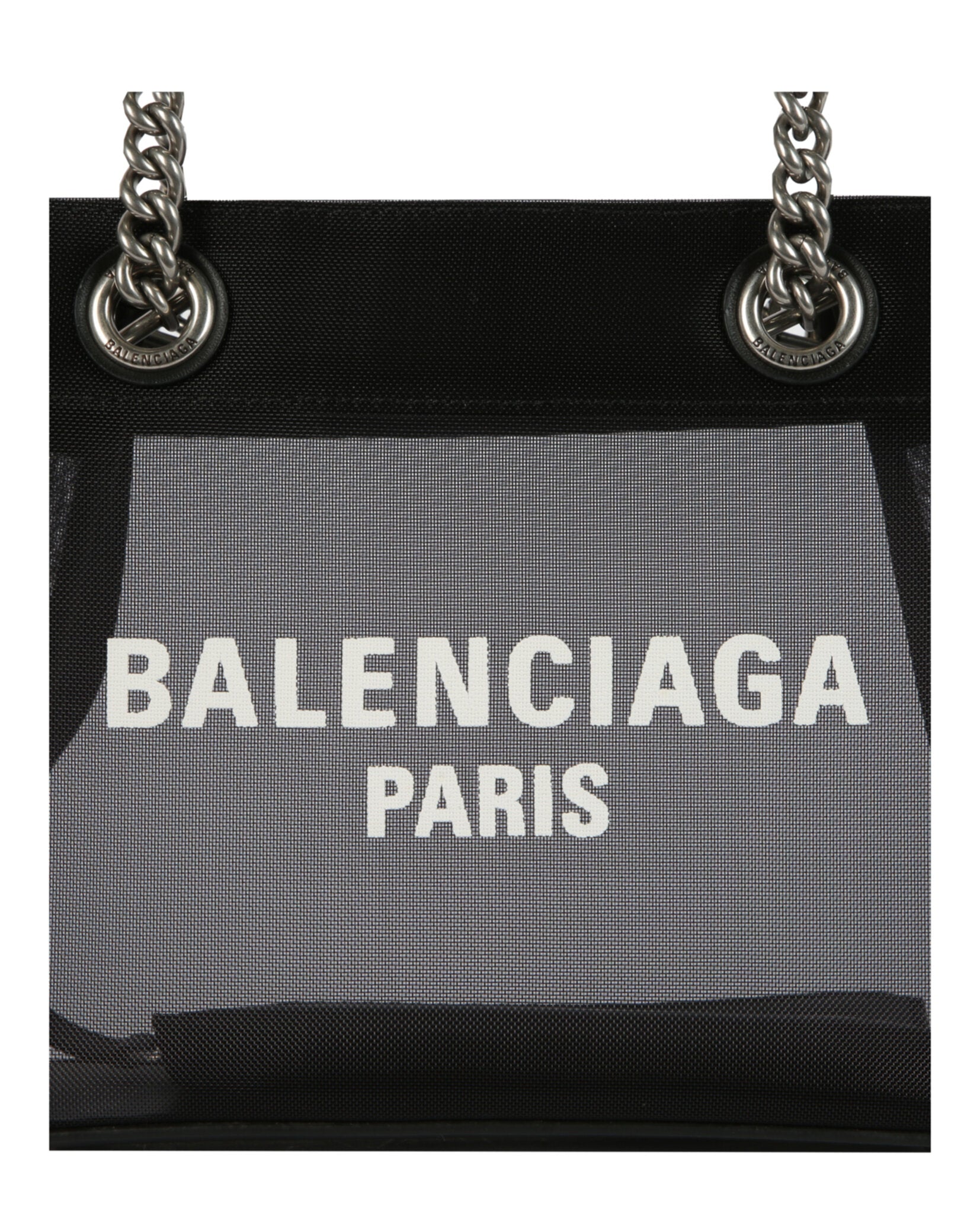 Balenciaga Womens Small Duty Free Mesh Tote