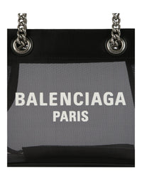 Balenciaga Womens Small Duty Free Mesh Tote