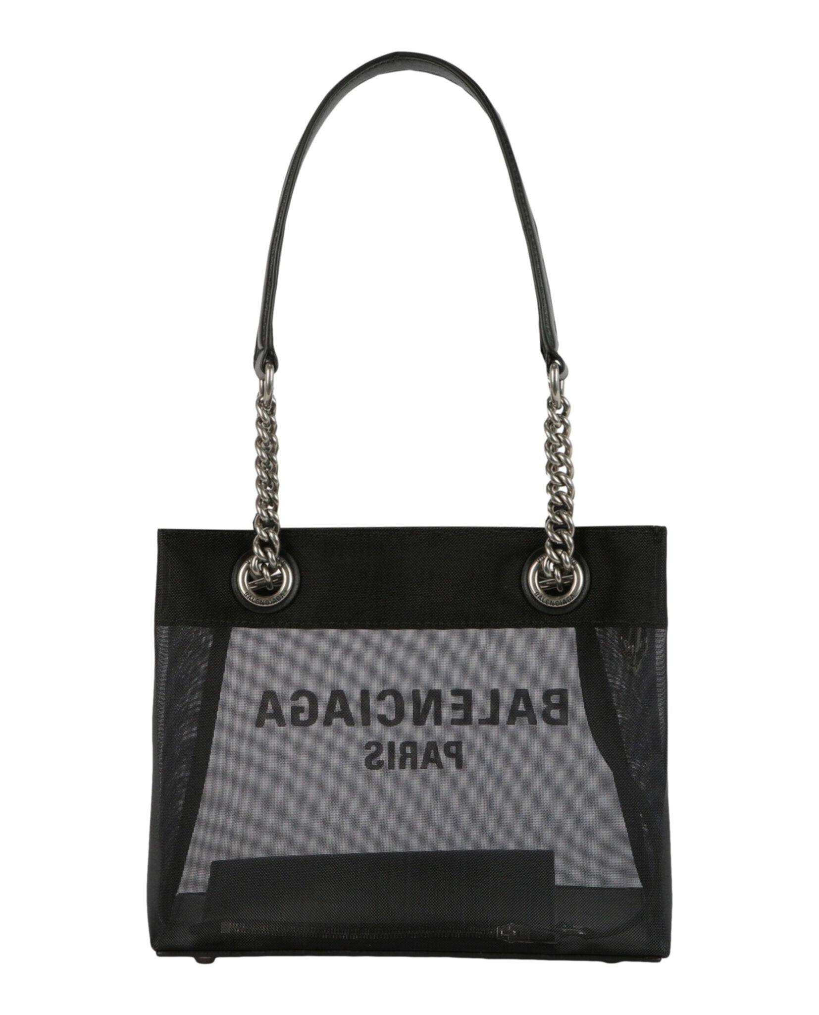 Balenciaga Womens Small Duty Free Mesh Tote