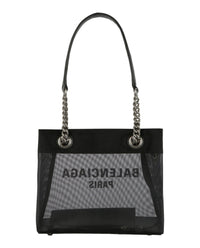 Balenciaga Womens Small Duty Free Mesh Tote