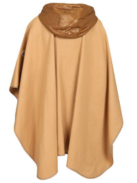 Moncler Women Padded Cape In Wool Blend