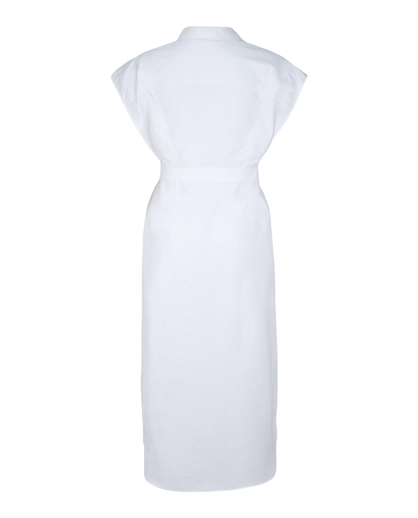 Alexander McQueen Womens Cotton Pencil Shirt Dress