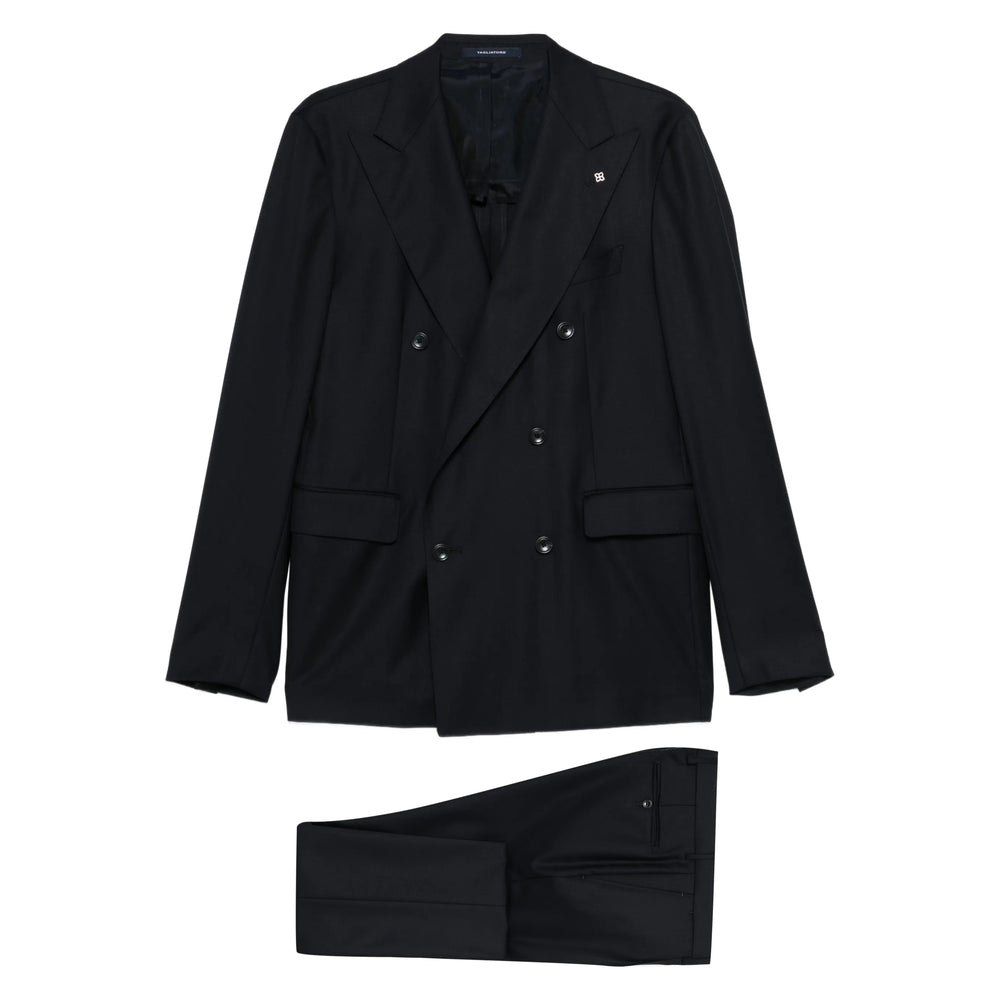 Tagliatore Blue Suits - Double Breasted Suits Men