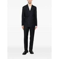 Tagliatore Blue Suits - Double Breasted Suits Men