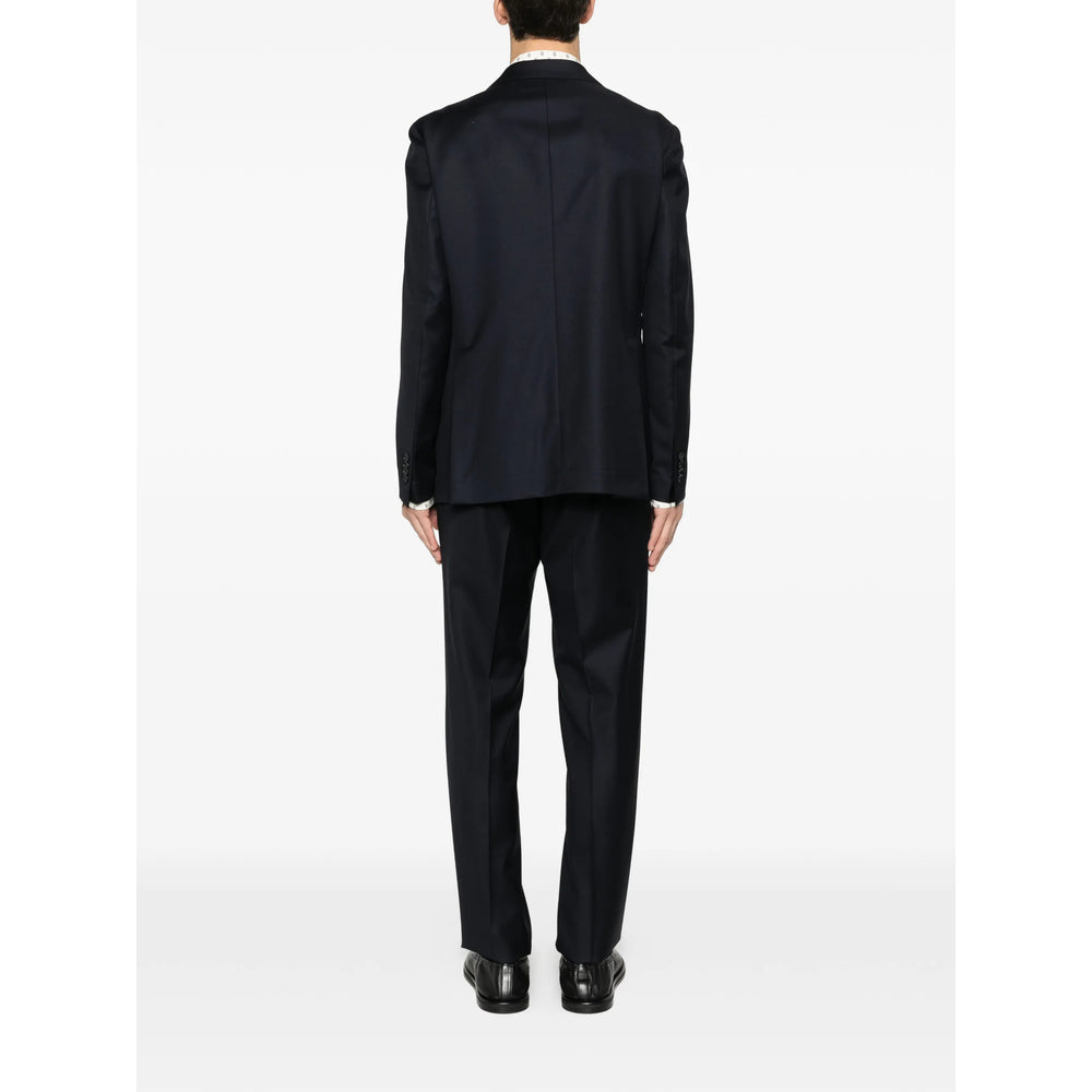 Tagliatore Blue Suits - Double Breasted Suits Men