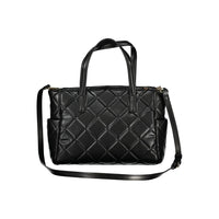 Mario Valentino Black Polyurethane Women's Women's Handbag