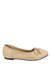 Balenciaga Balenciaga Mens Leopold Worn-Out Satin Ballet Flats