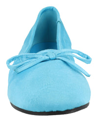 Balenciaga Balenciaga Mens Leopold Worn-Out Satin Ballet Flats
