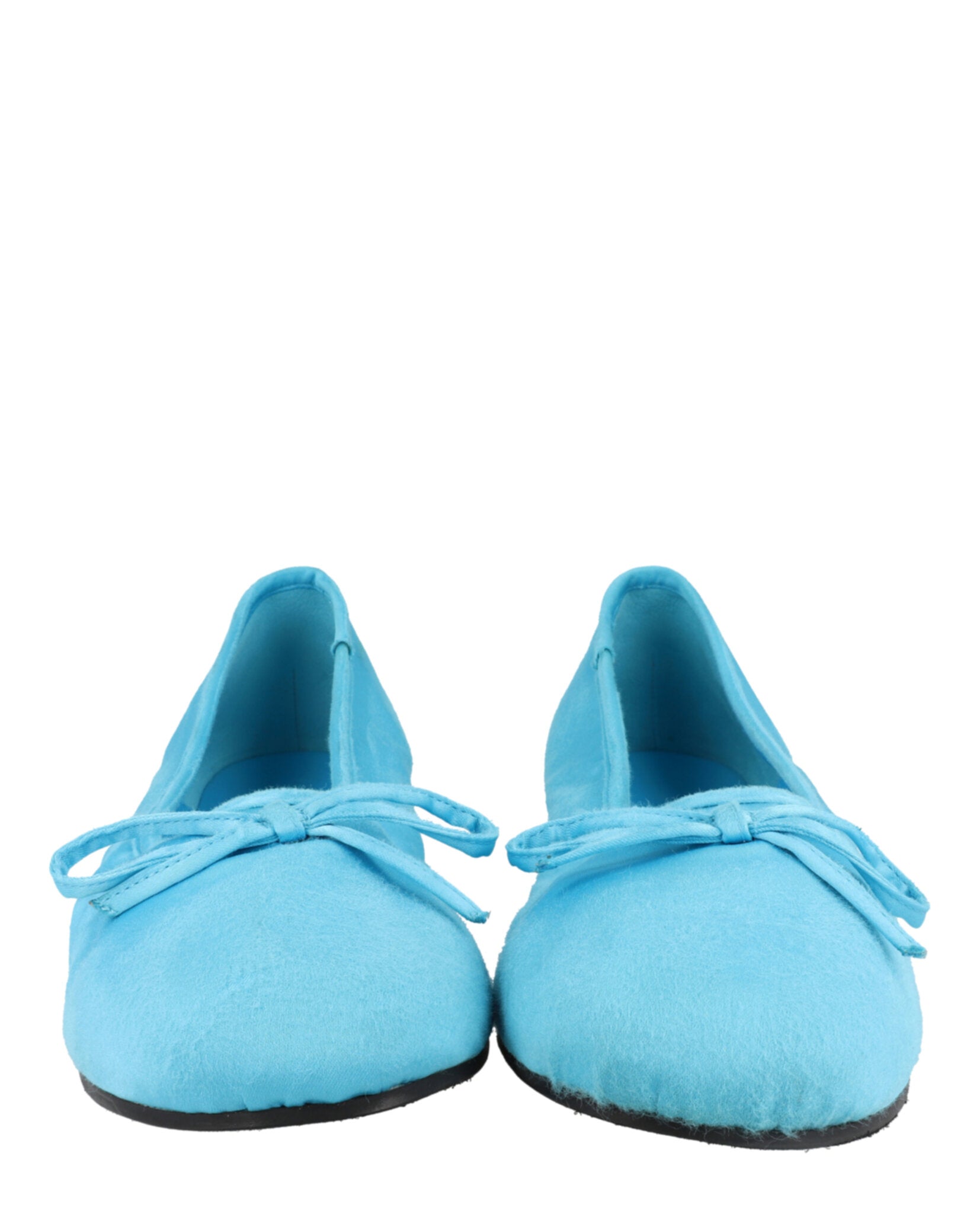 Balenciaga Balenciaga Mens Leopold Worn-Out Satin Ballet Flats