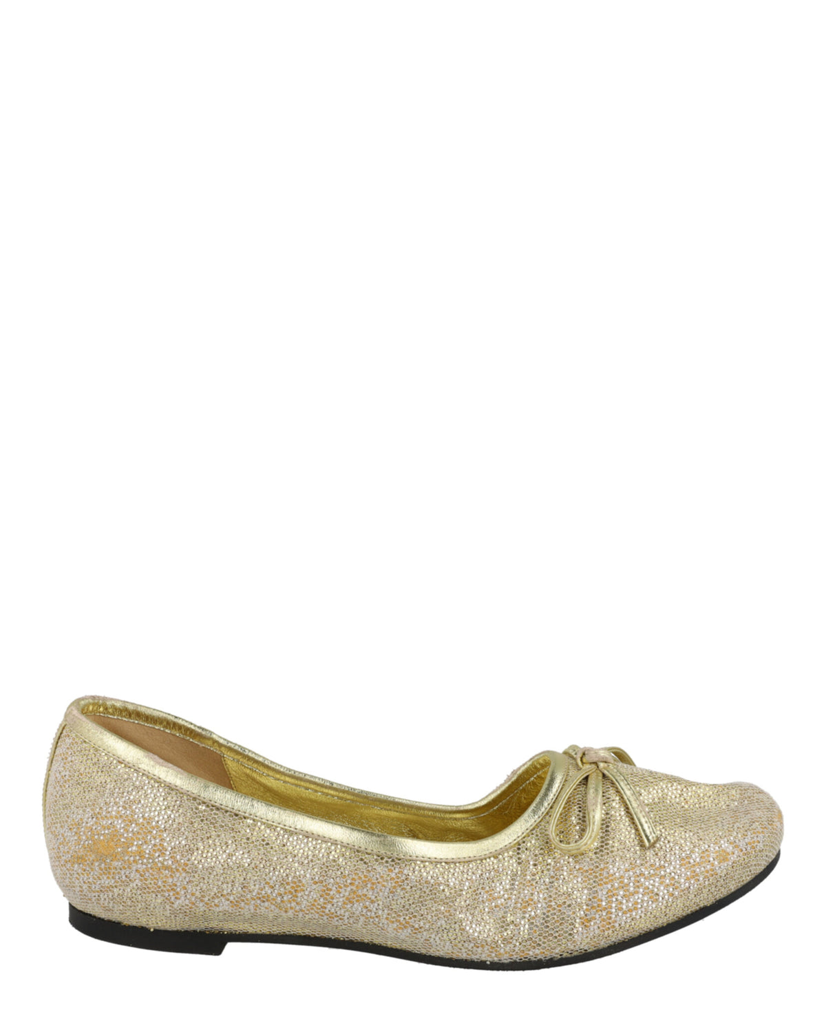 Balenciaga Mens Leopold Worn-Out Glitter Flats