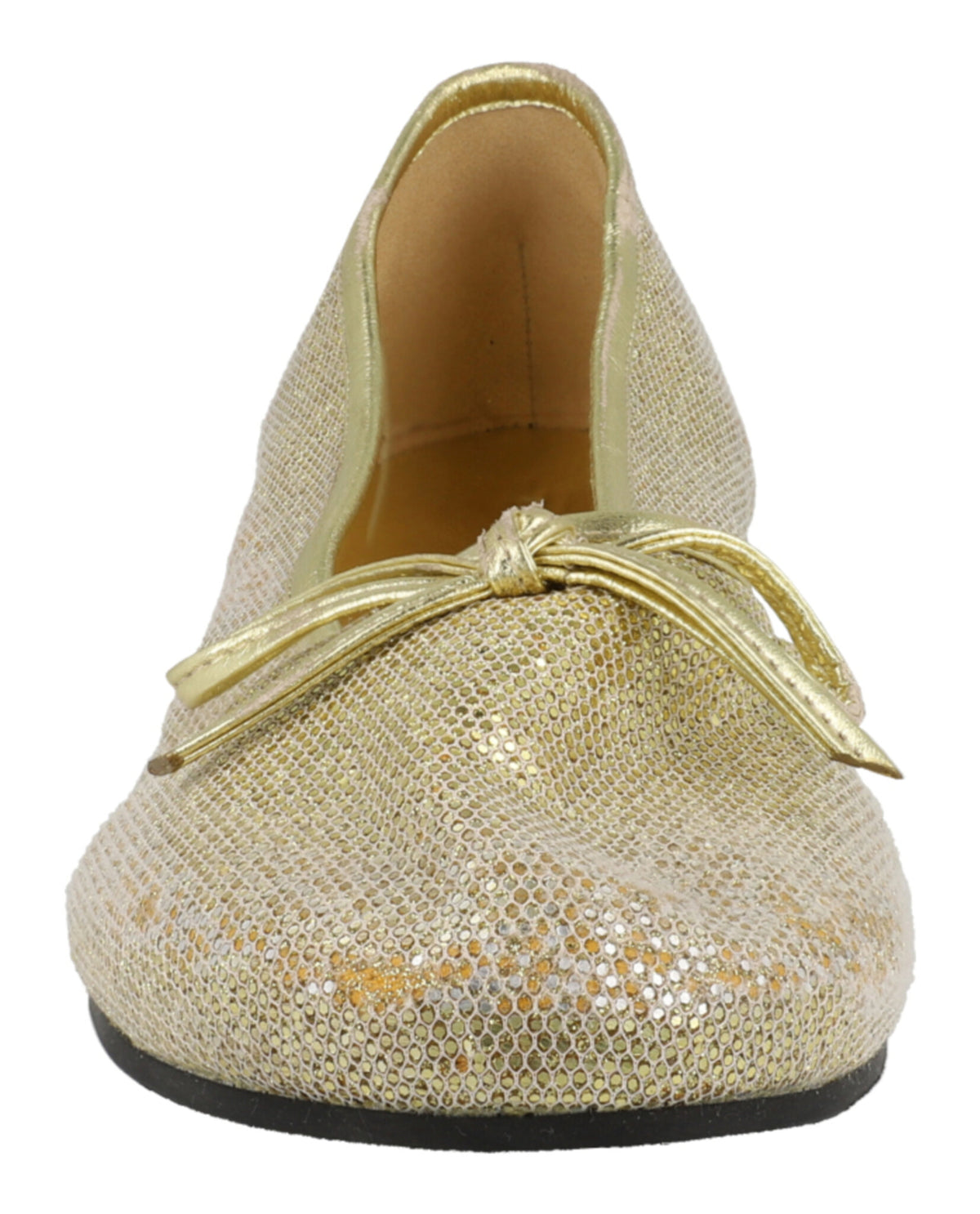 Balenciaga Mens Leopold Worn-Out Glitter Flats