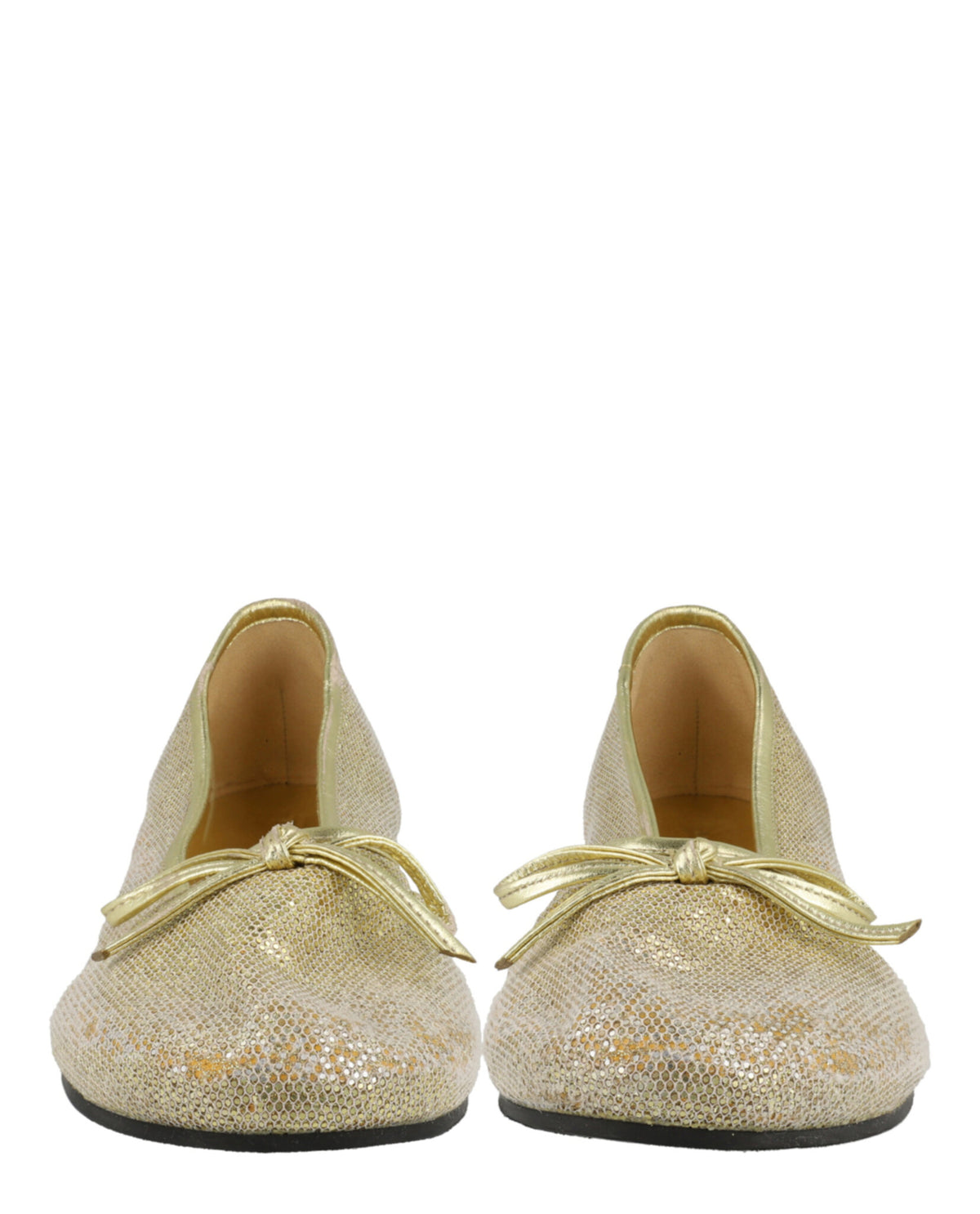 Balenciaga Mens Leopold Worn-Out Glitter Flats