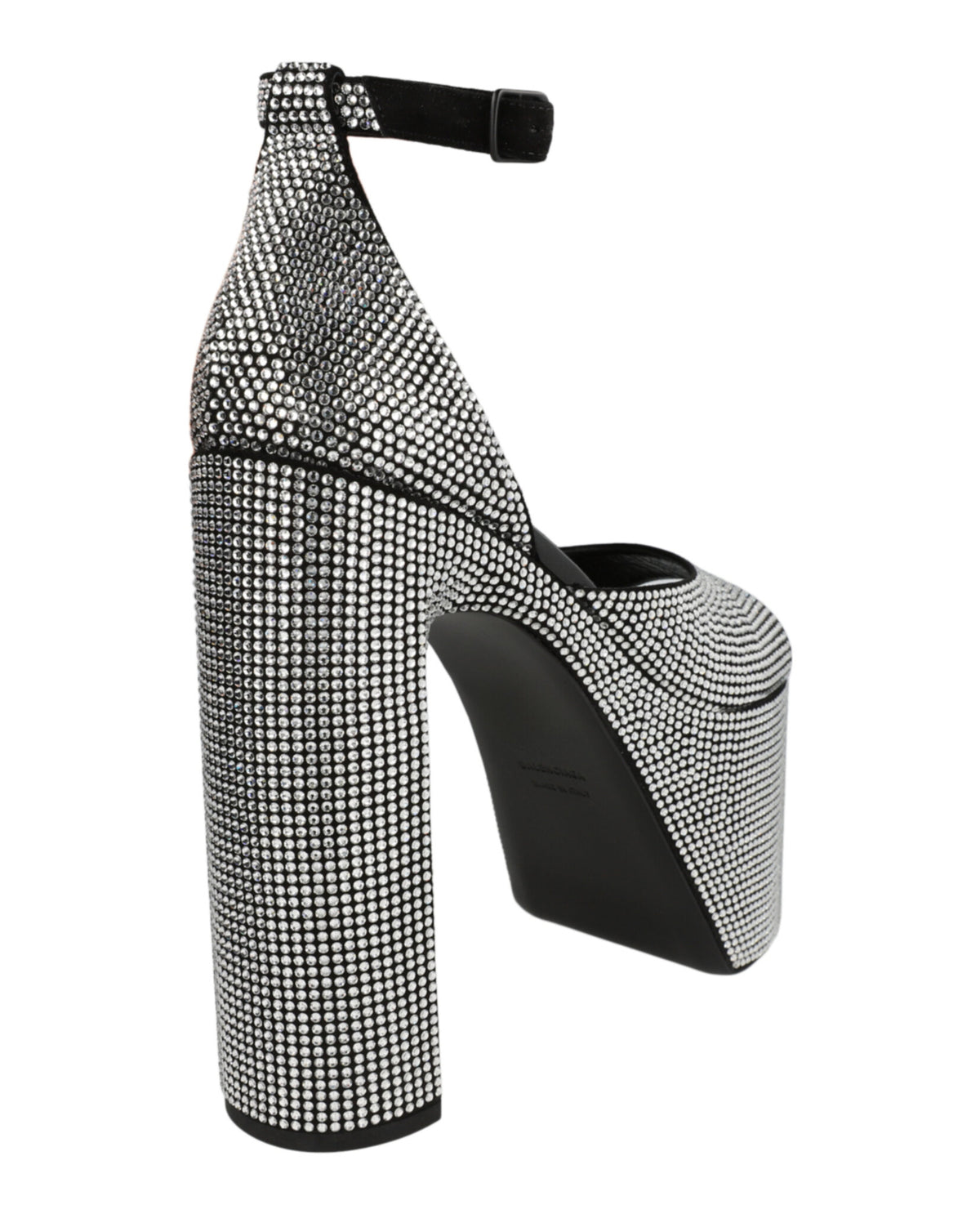Balenciaga Womens Camden Platform Heels In Strass