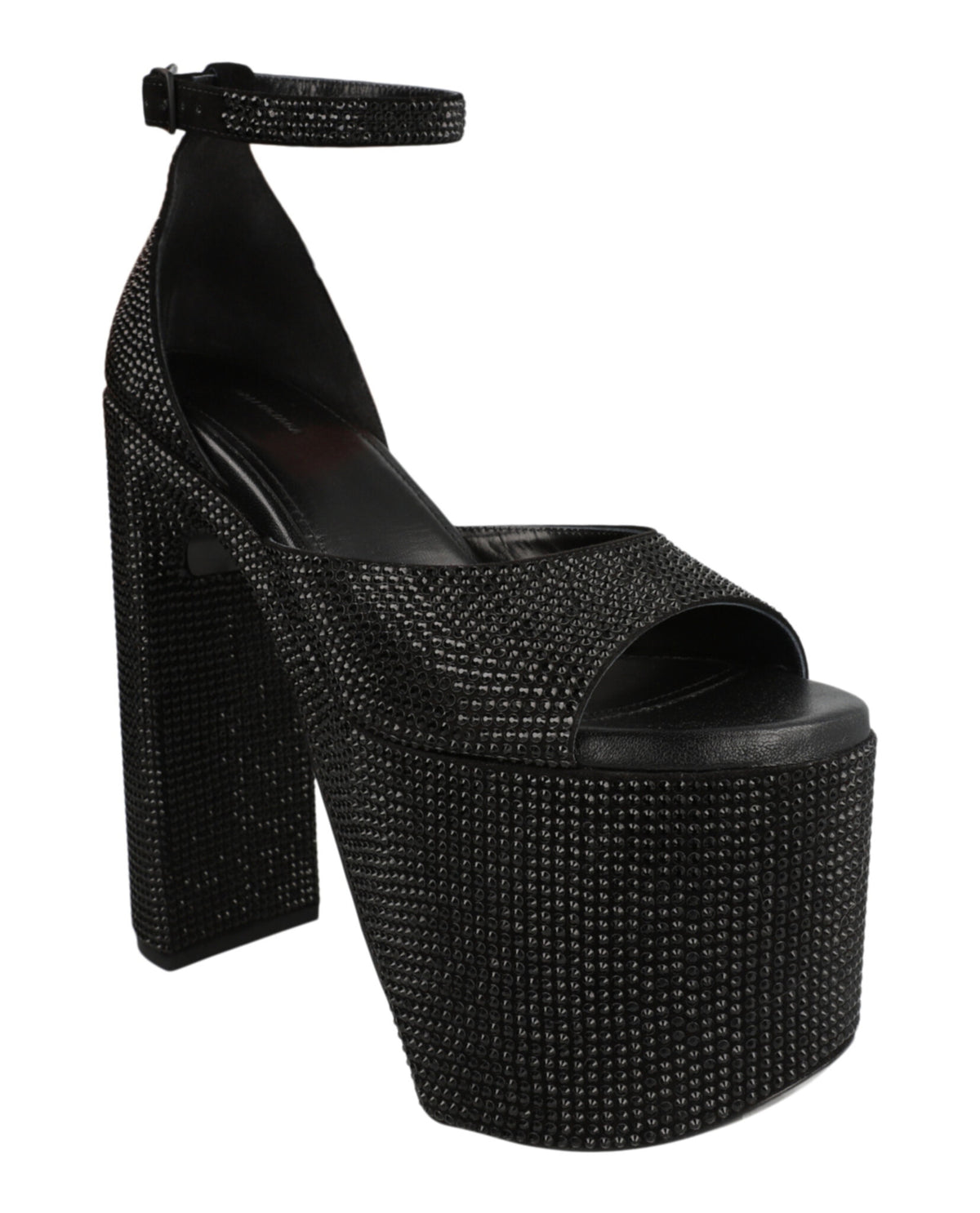 Balenciaga Womens Camden Platform Heels In Strass