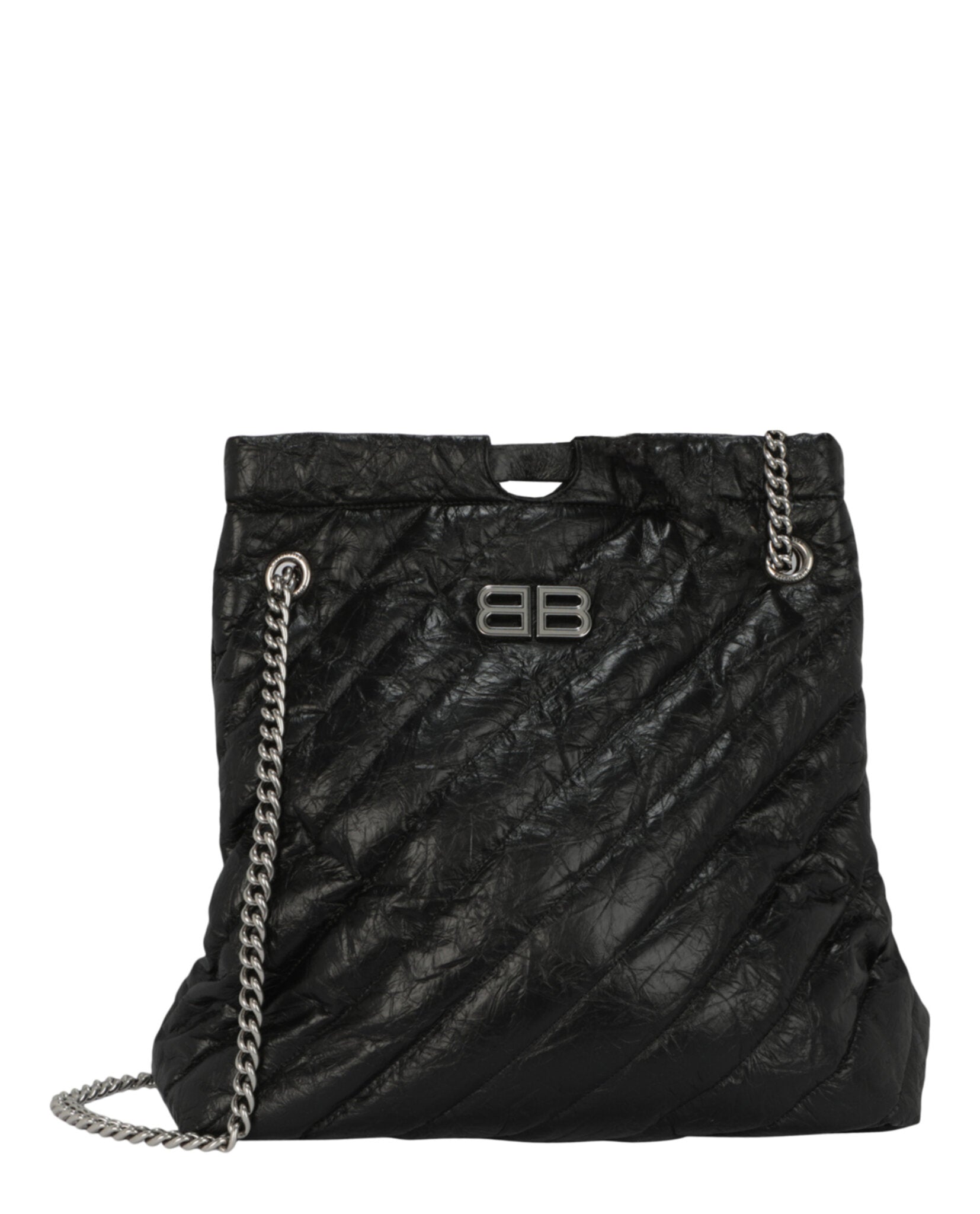 Balenciaga Womens Crush Quilted Medium Tote