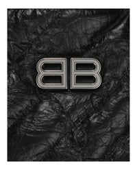 Balenciaga Womens Crush Quilted Medium Tote