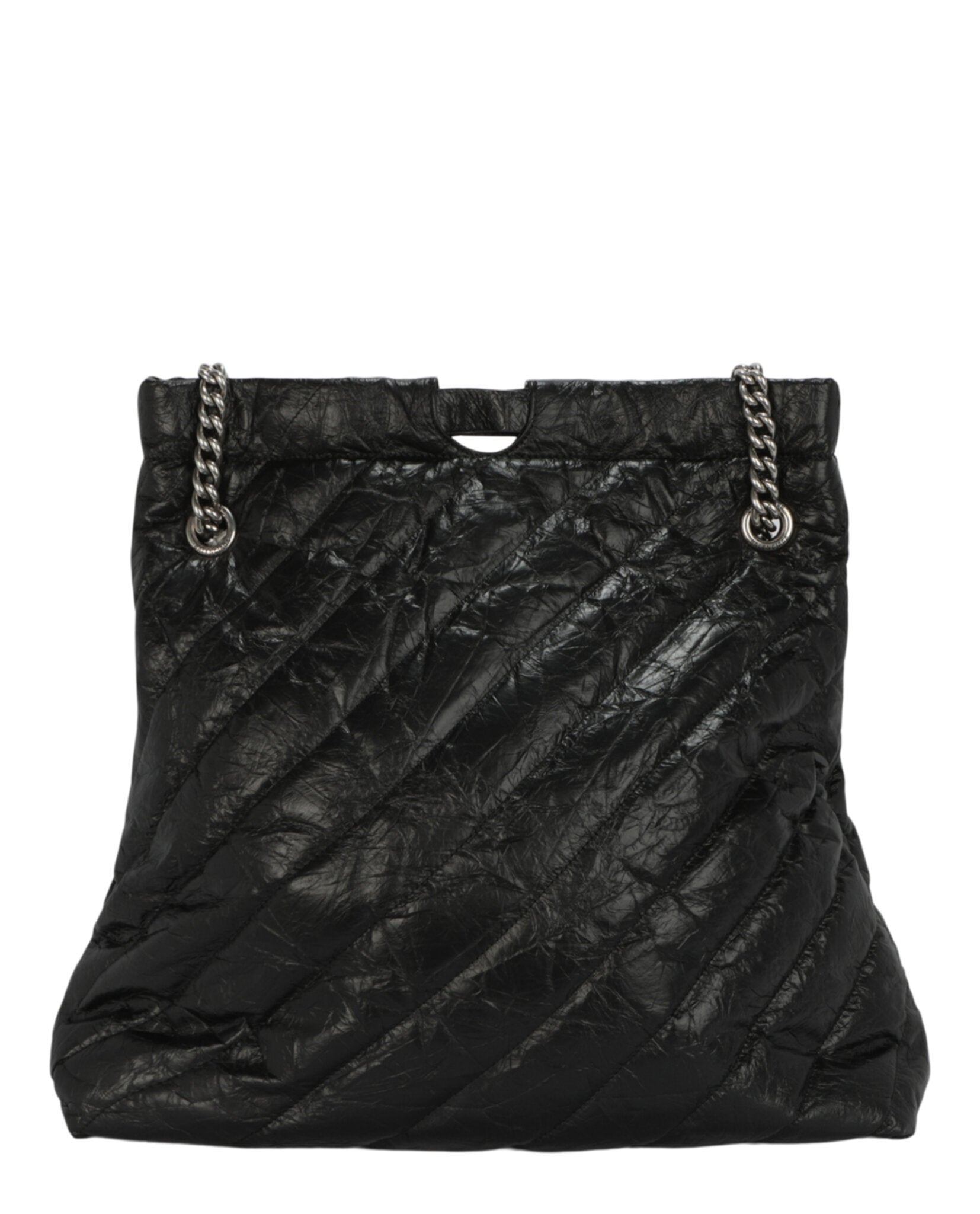 Balenciaga Womens Crush Quilted Medium Tote