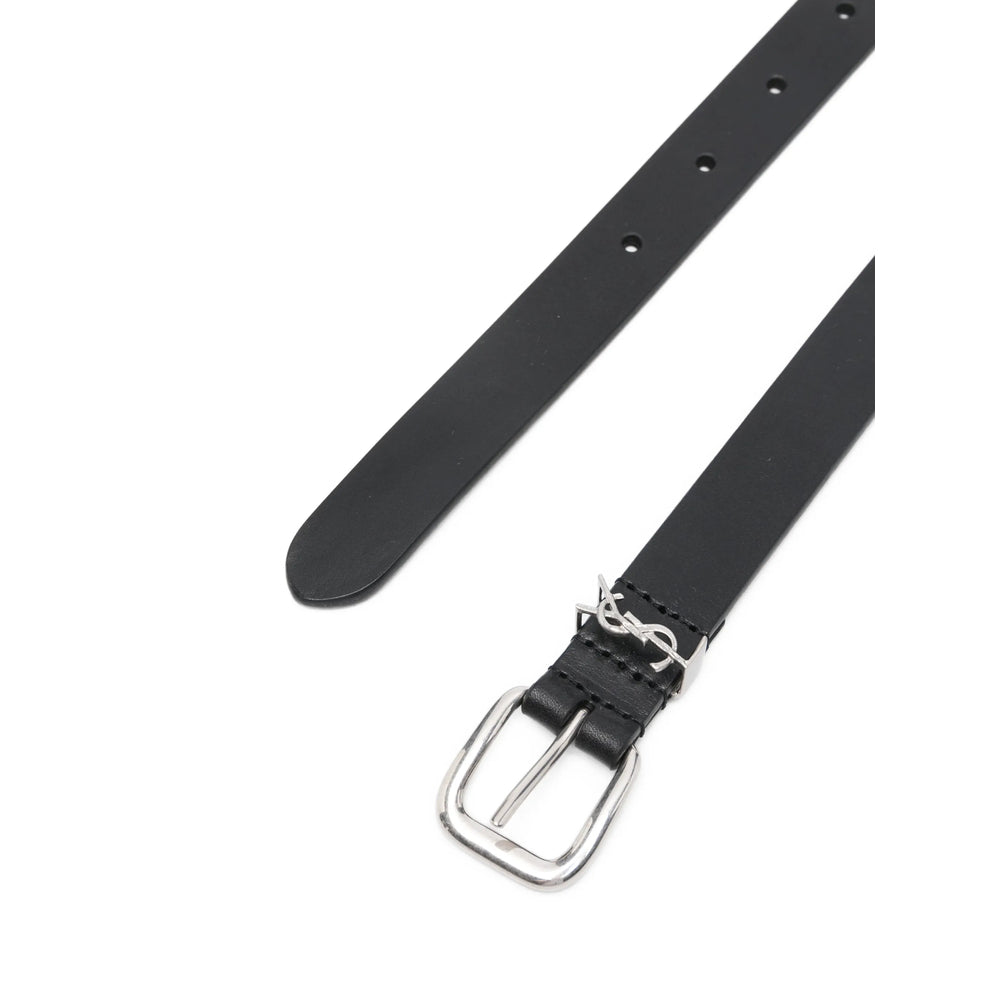 Saint Laurent Black Belts Men