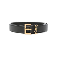 Saint Laurent Black Belts Men