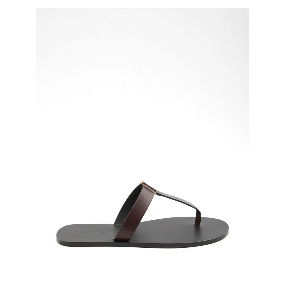Saint Laurent Brown Sandals Men
