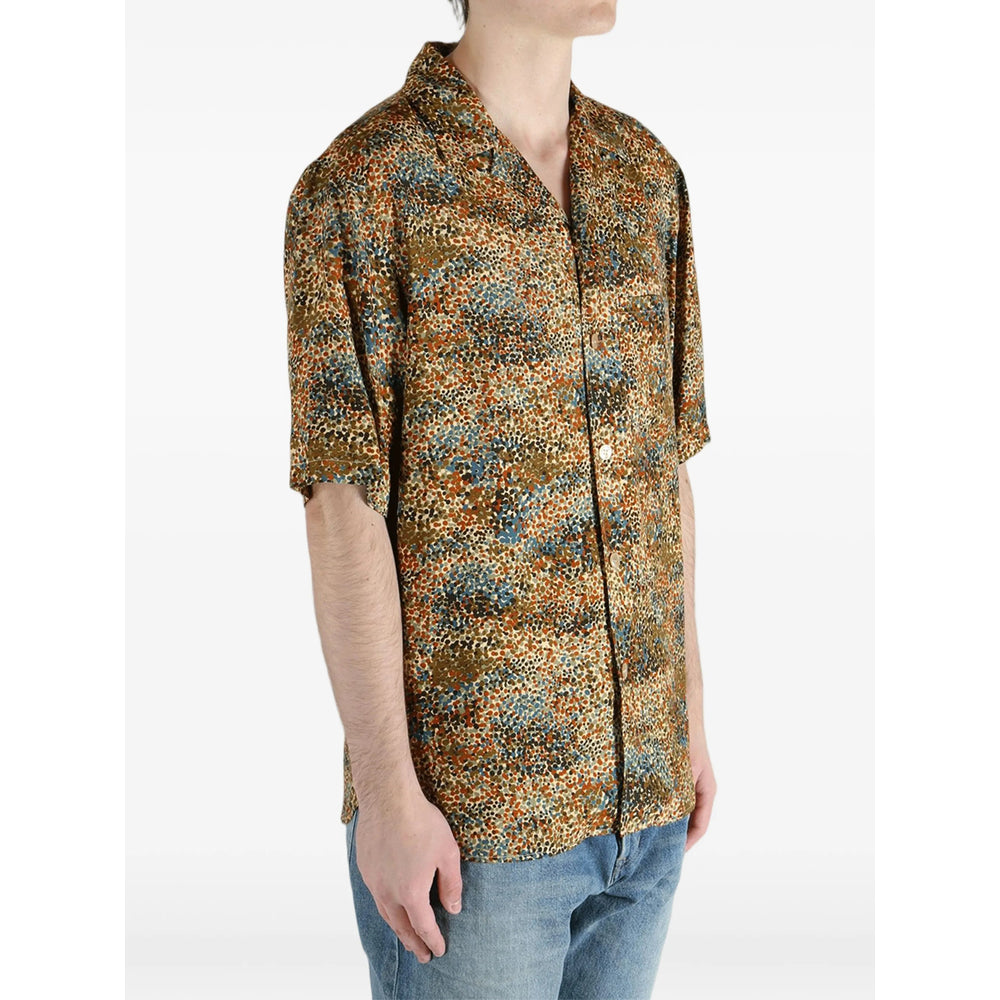 Saint Laurent Saint Laurent Brown Shirts Men
