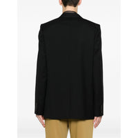 Saint Laurent Black Jackets - Blazers Men