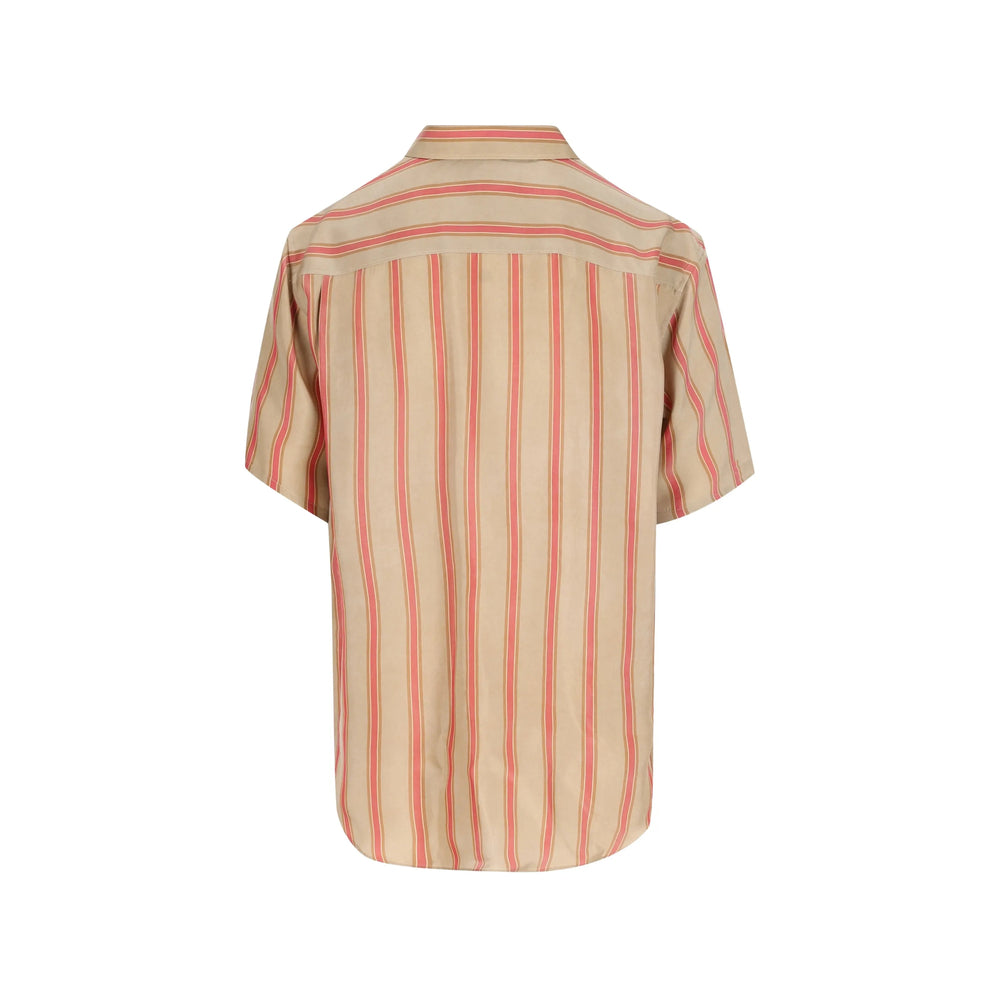 Saint Laurent Saint Laurent Neutrals Shirts Men