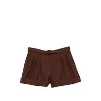 Saint Laurent Brown Shorts - Tailored Shorts Men