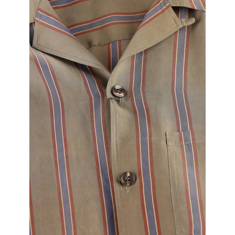 Saint Laurent Saint Laurent Neutrals Shirts Men