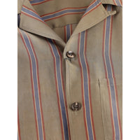 Saint Laurent Saint Laurent Neutrals Shirts Men