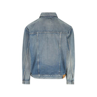 Saint Laurent Blue Jackets - Denim Jackets Men