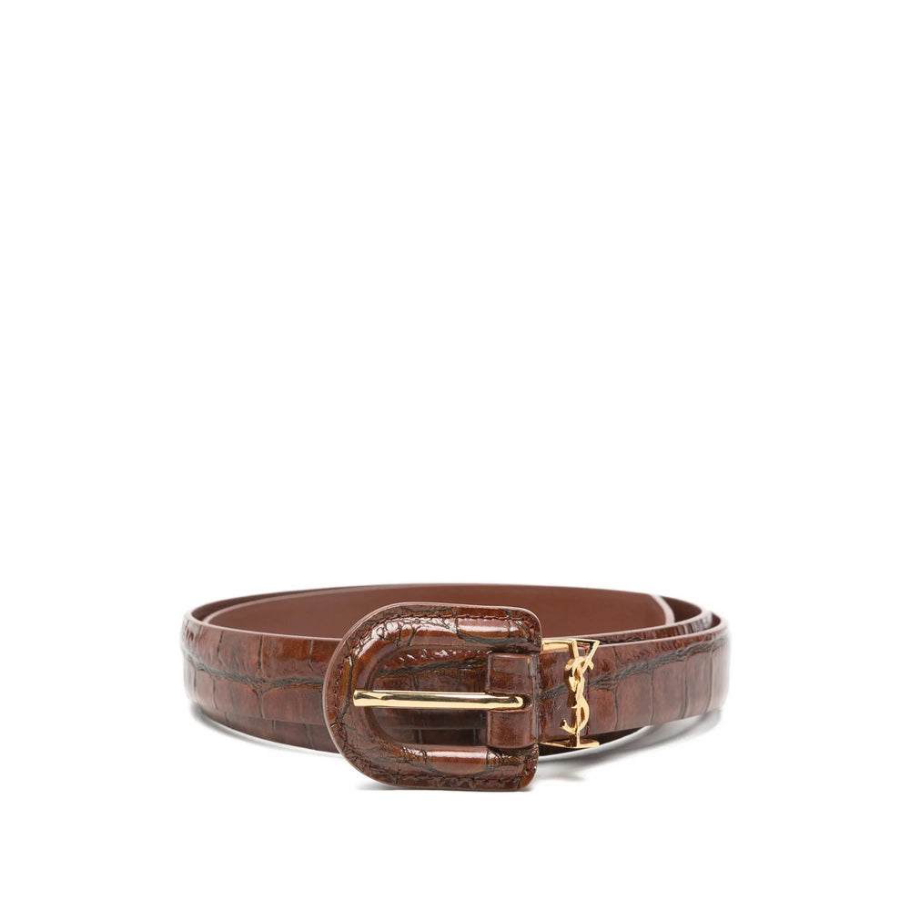 Saint Laurent Saint Laurent Brown Belts Women