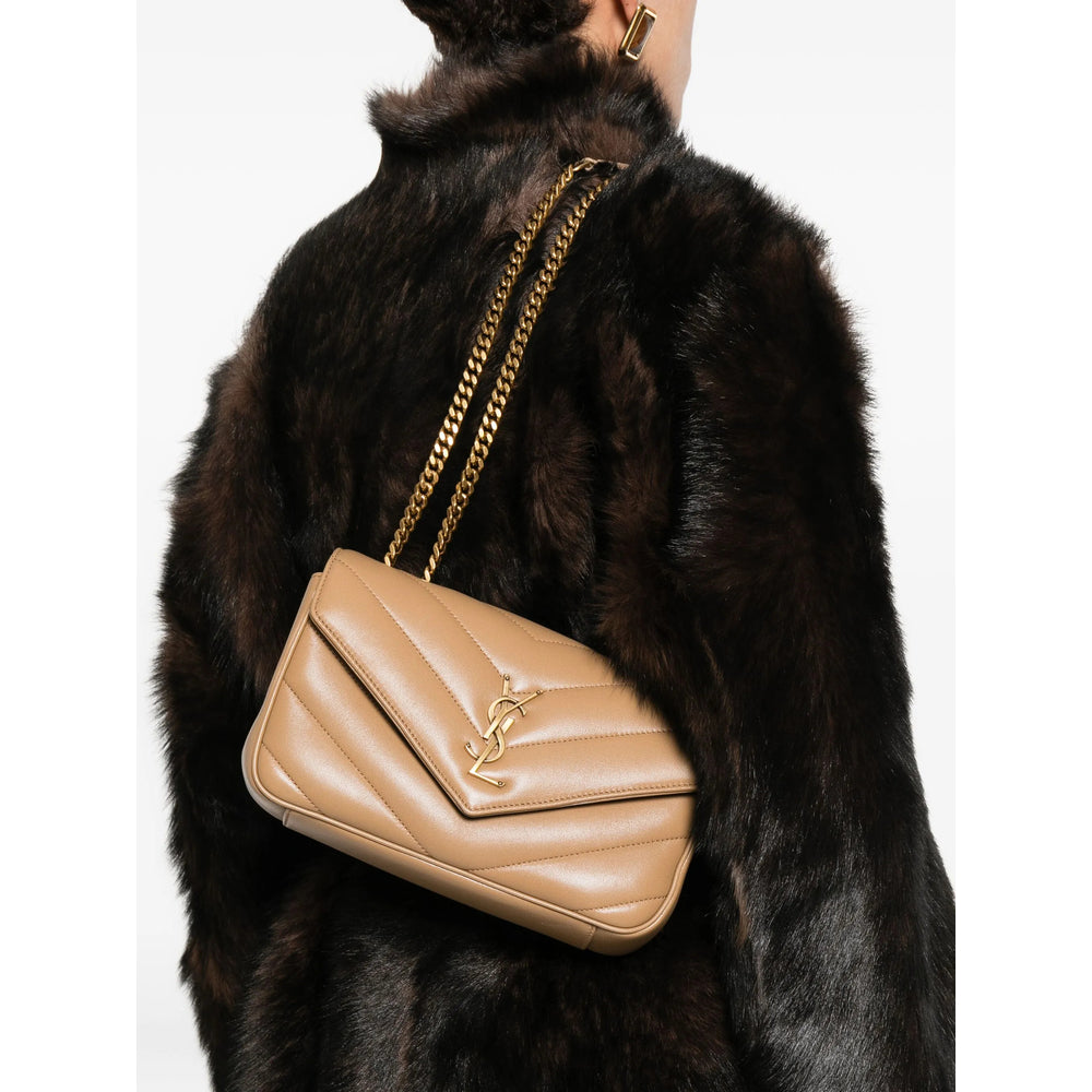 Saint Laurent Saint Laurent Neutrals Shoulder Bags Women
