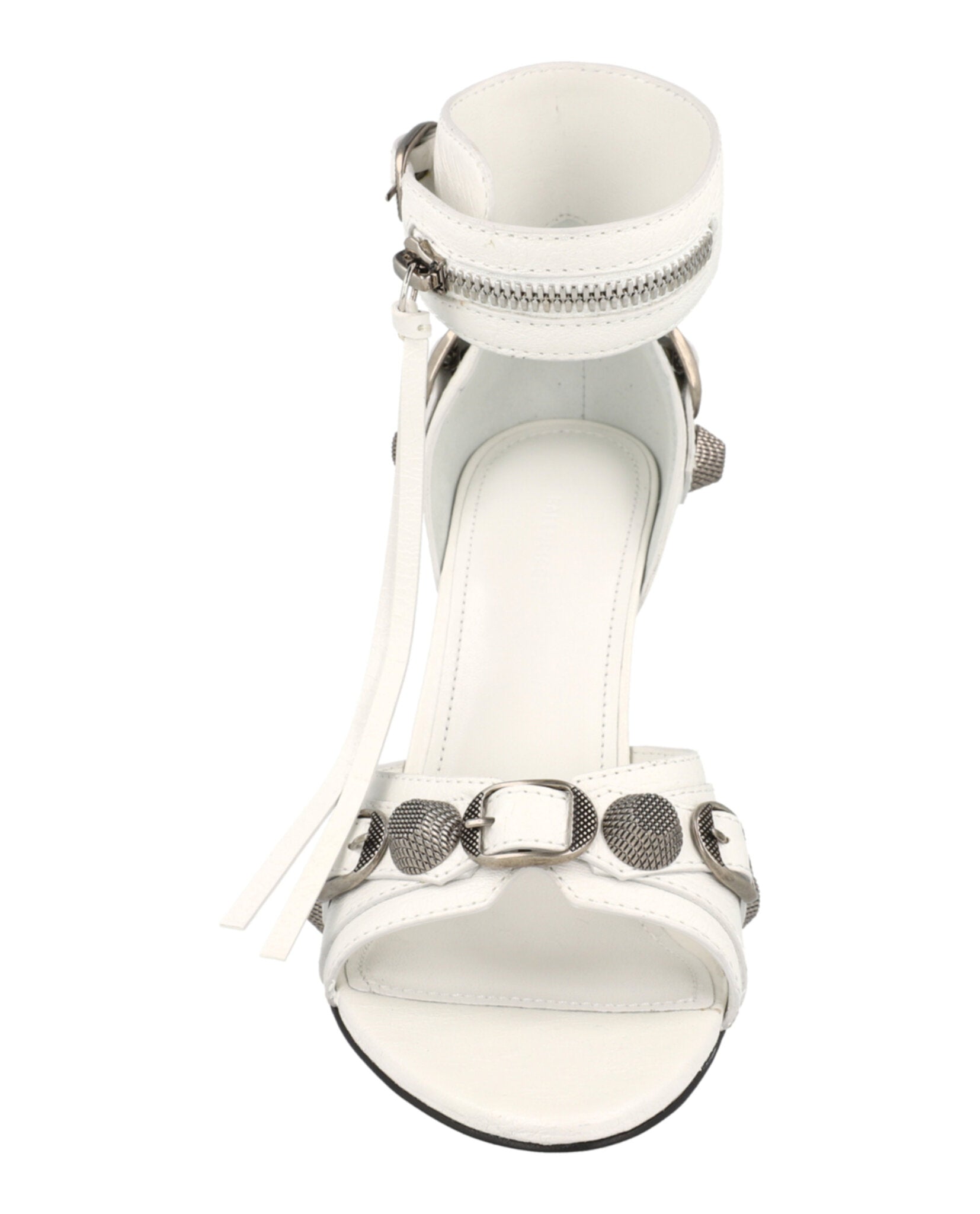 Balenciaga Balenciaga Womens Cagole Leather Sandals