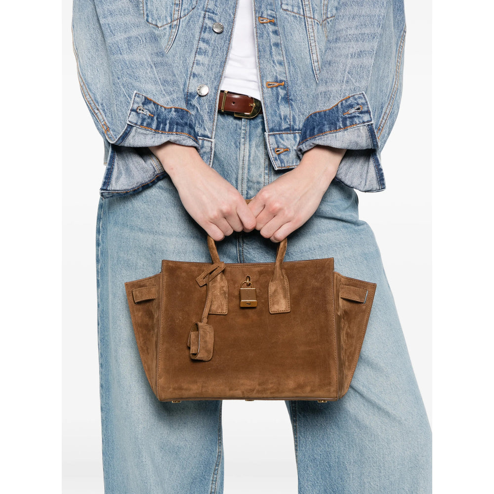 Saint Laurent Saint Laurent Brown Tote Bags Women