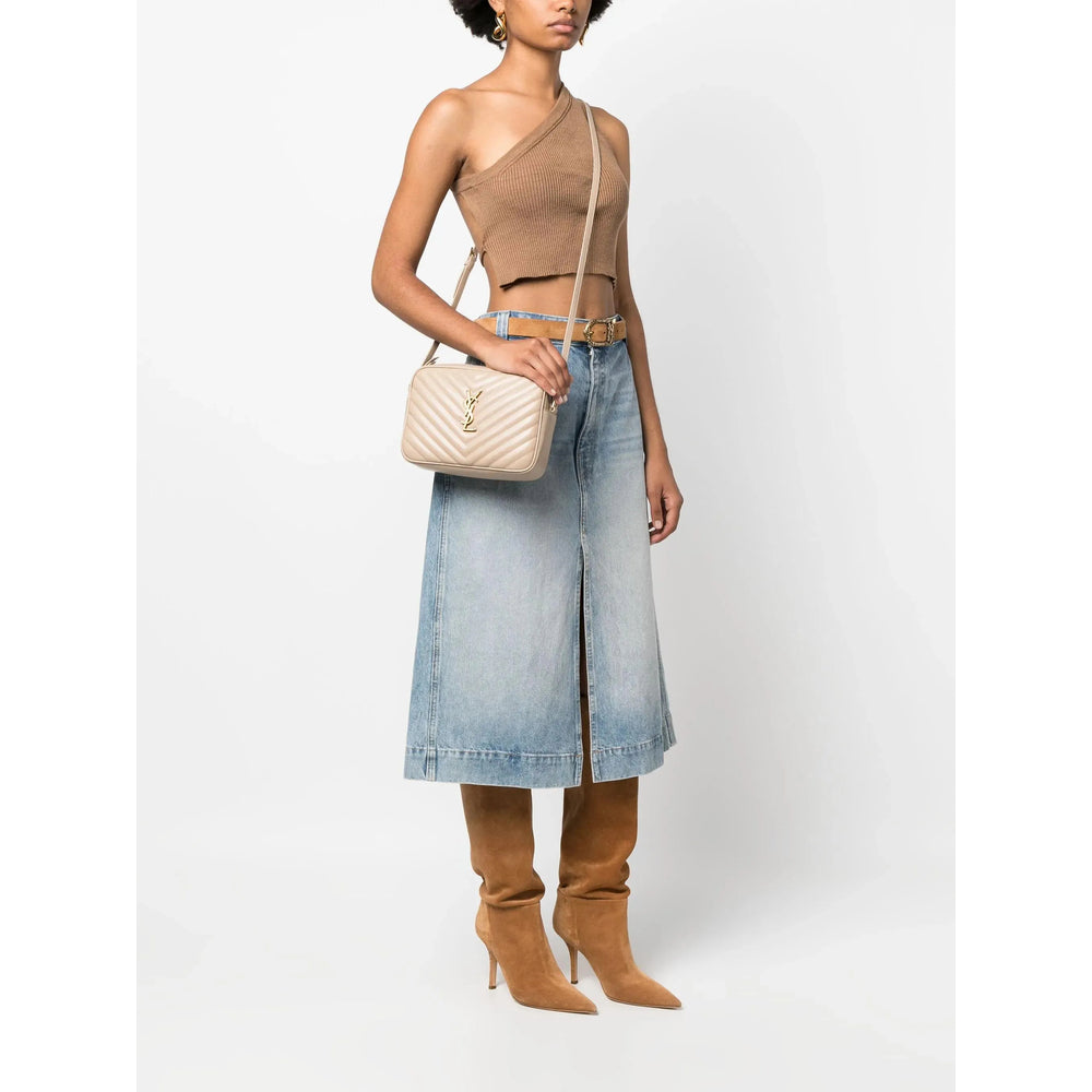 Saint Laurent Neutrals Satchels & Cross Body Bags Women