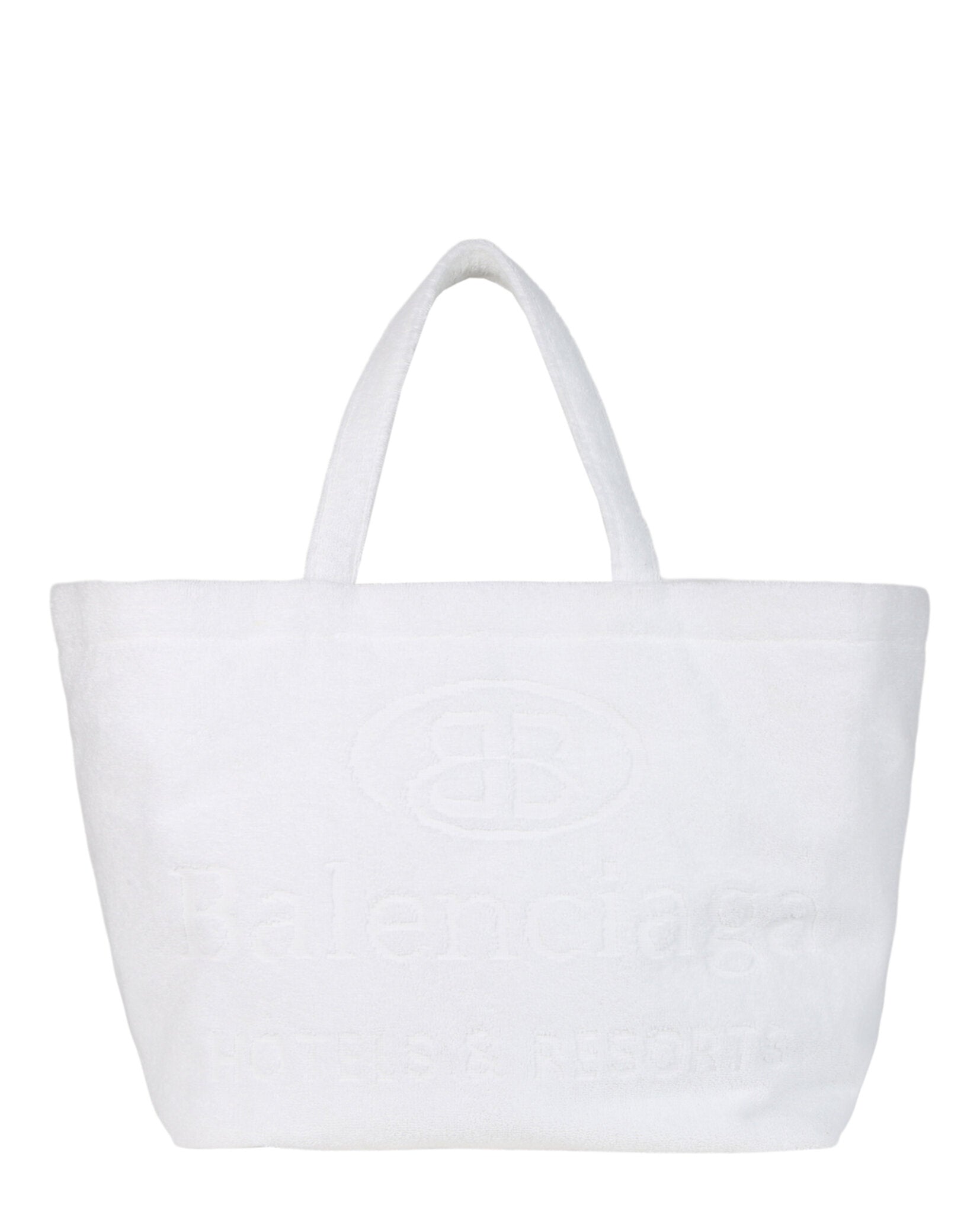 Balenciaga Womens Extra Large Towel Tote Bag