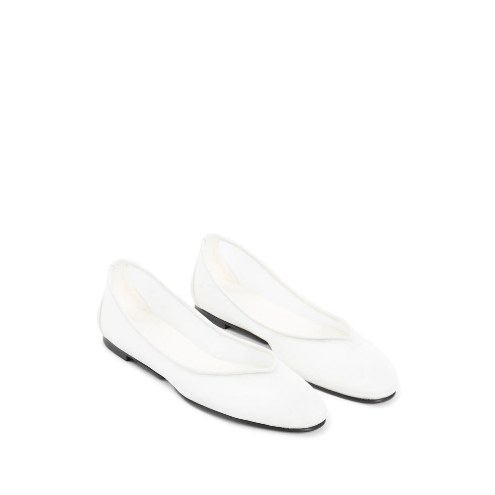 Jacquemus White Ballet Flats Women