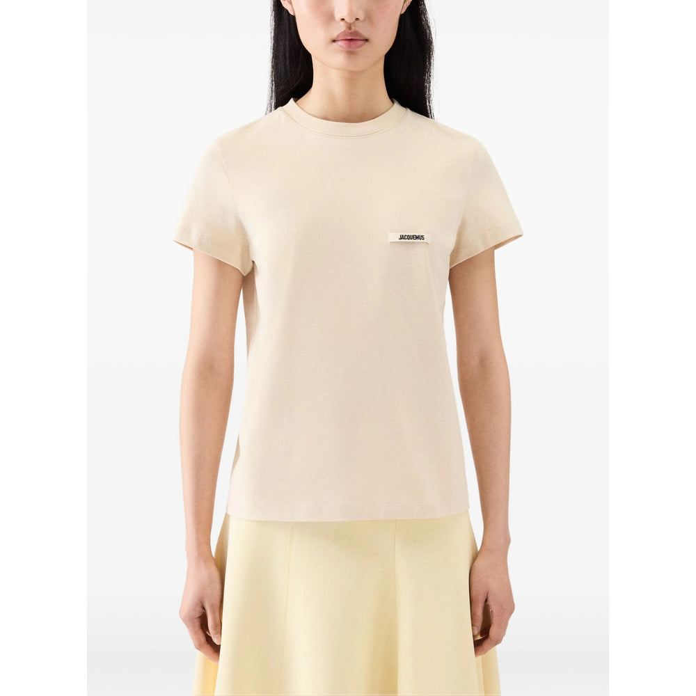 Jacquemus Jacquemus Neutrals Tops - T-Shirts & Jerseys Women